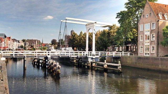 Het Pelserbrugje in Zwolle
