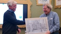 Boeiend gesprek over toekomst Broerenkwartier bij prijsuitreiking Han Prins-tekenwedstrijd