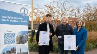 Pluim uitgereikt op en voor Passerelle