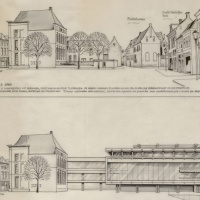 07 - Het Grote Kerkplein met en zonder nieuw stadhuis