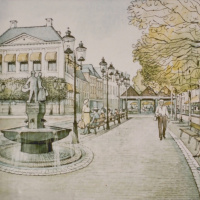 10 - Idee voor een fontein op de Grote Markt