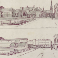 12 - Vispoortenplas: het effect van de bouw van een groot warenhuis op de binnenstad