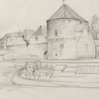 15 - De Pelsertoren voor de restauratie