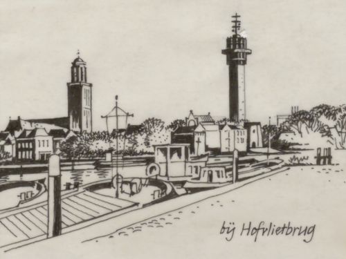 Skyline van de binnenstad