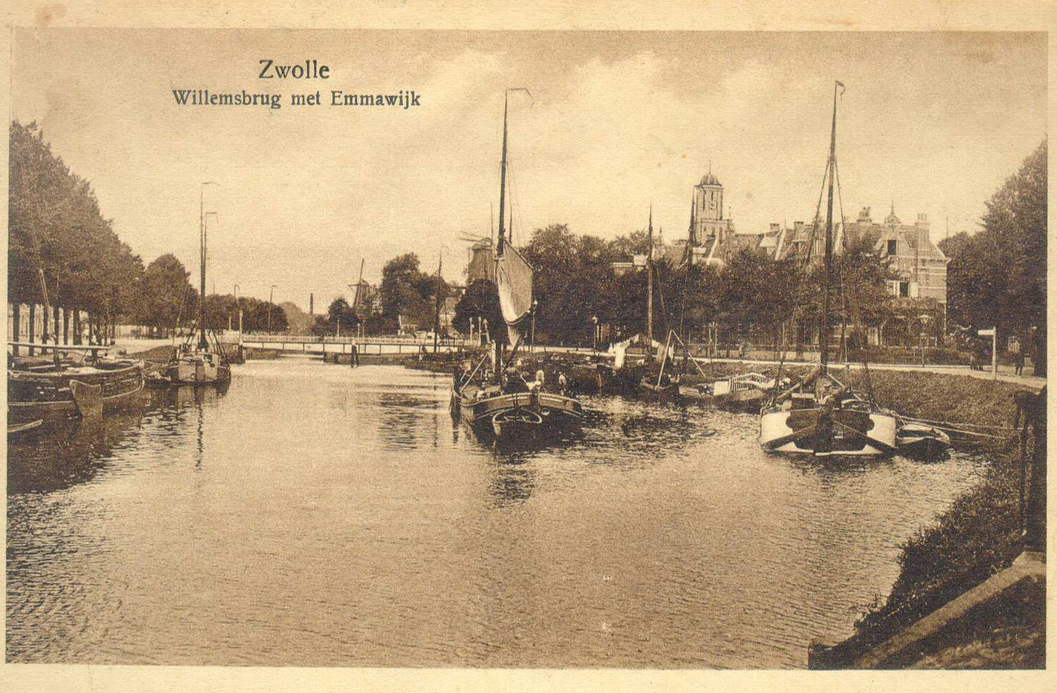 Willemsbrug met Emmawijk